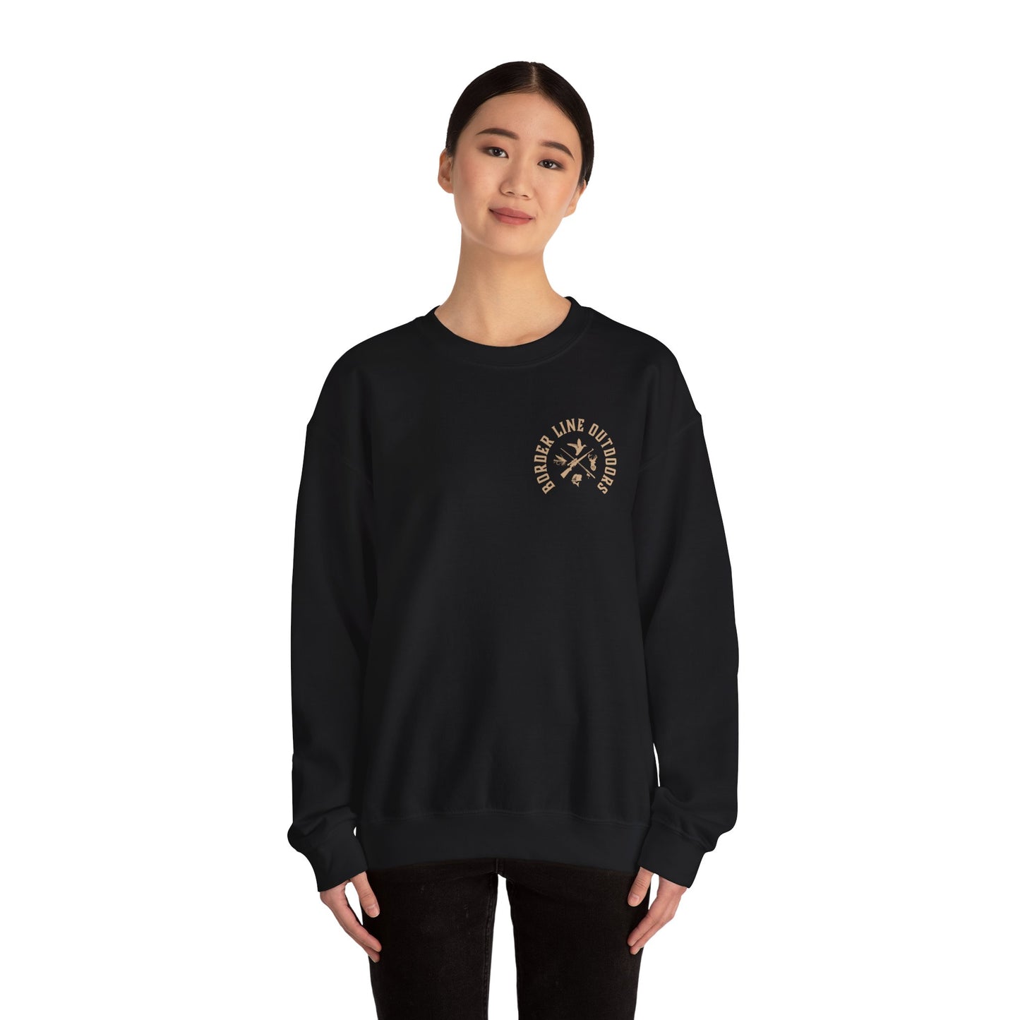 Border Line Outdoors Crewneck Sweatshirt