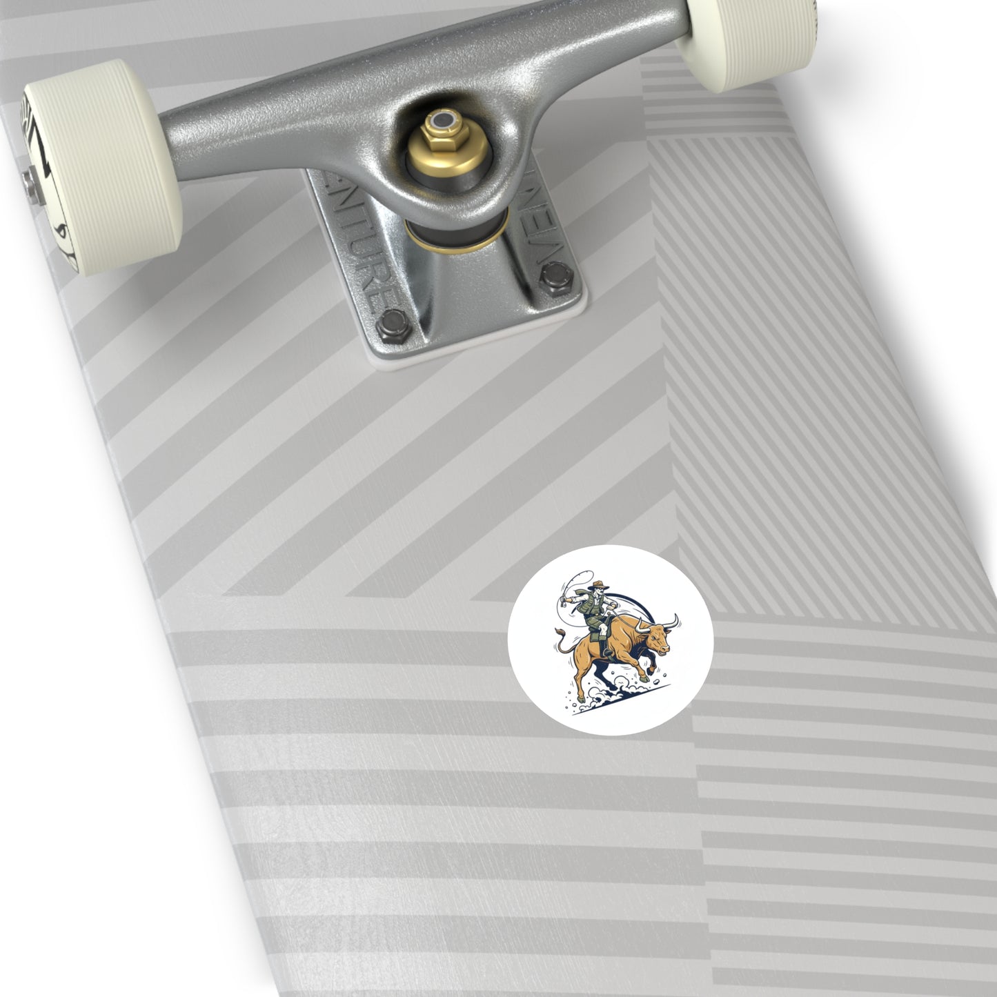 Bull Fishin' Sticker