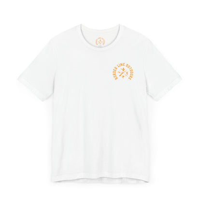 #TeamBLO Tee Orange Lettering