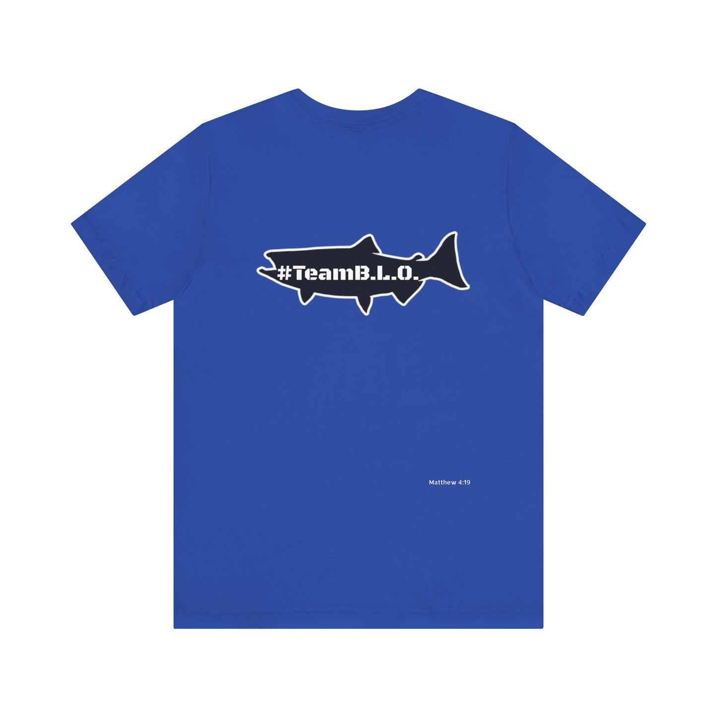 #TeamBLO White Lettering T-Shirt