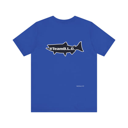 #TeamBLO White Lettering T-Shirt