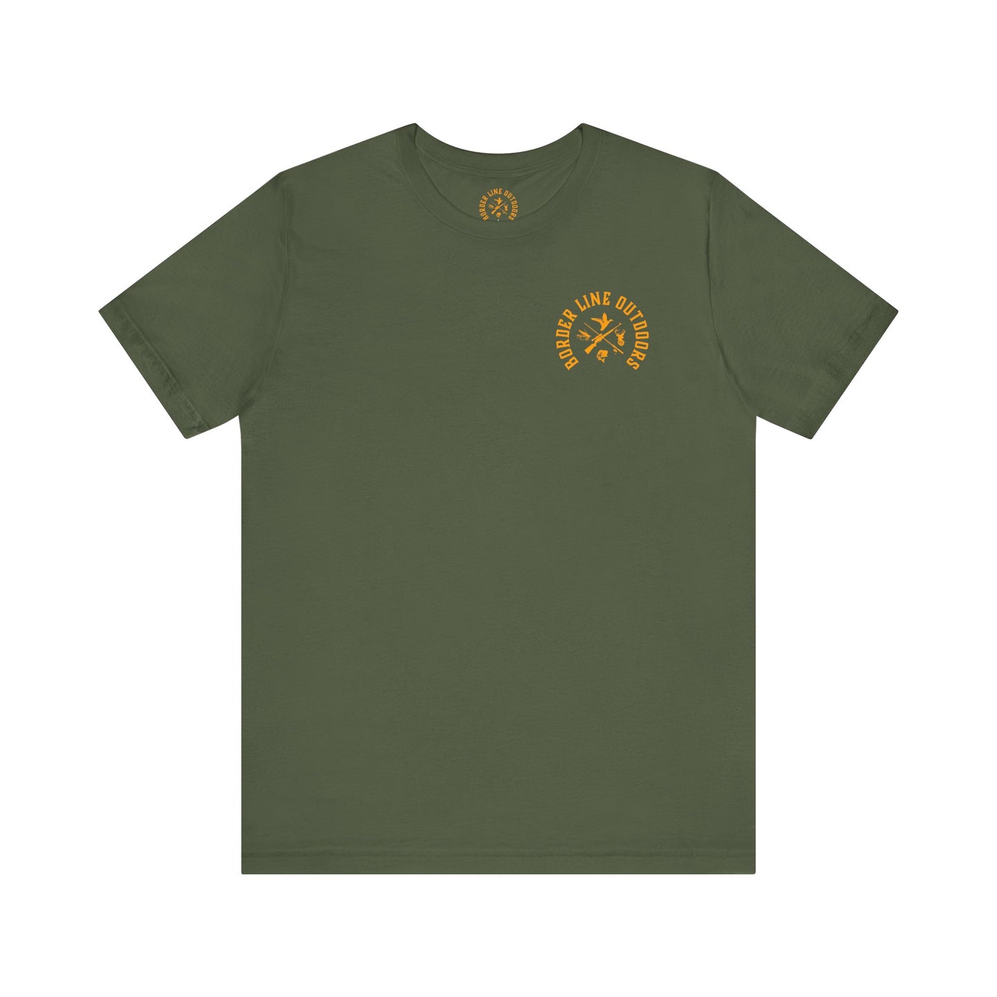 #TeamBLO Tee Orange Lettering