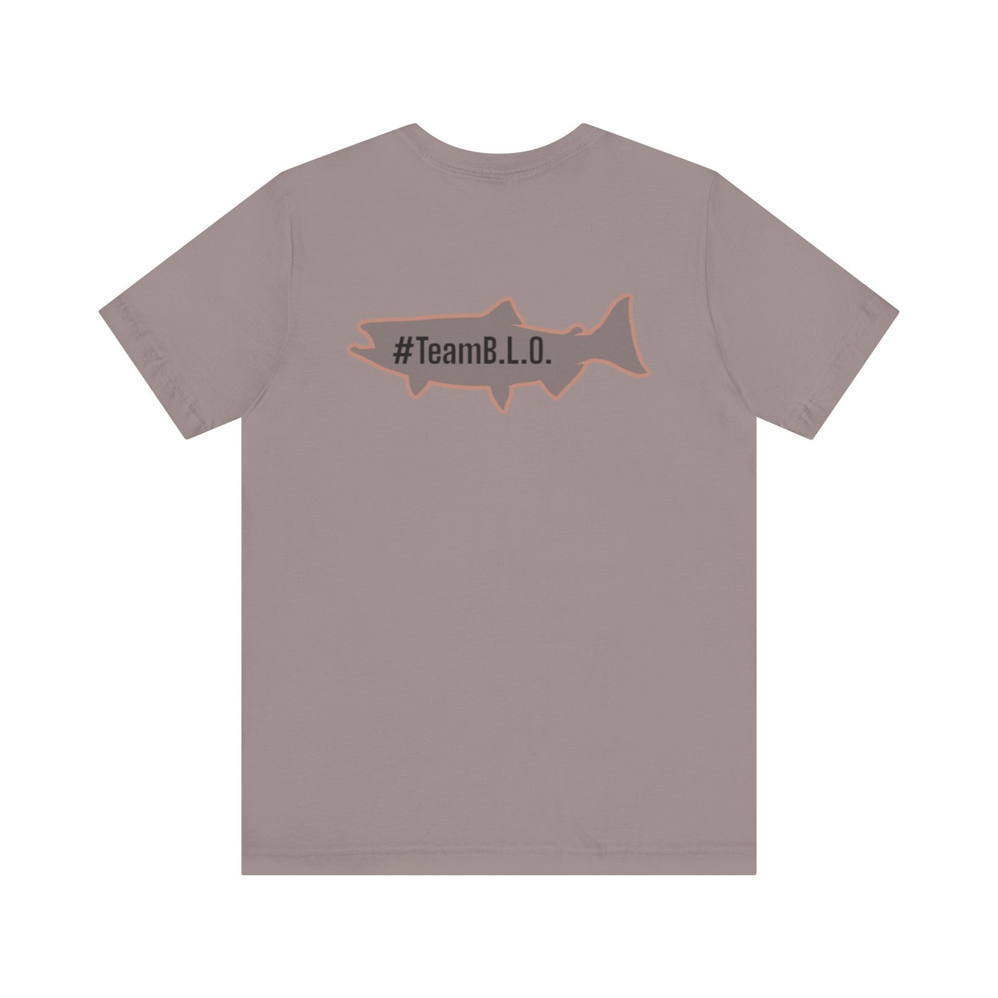 #TeamBLO T-Shirt Black Lettering