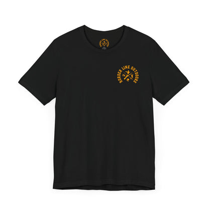 #TeamBLO Tee Orange Lettering
