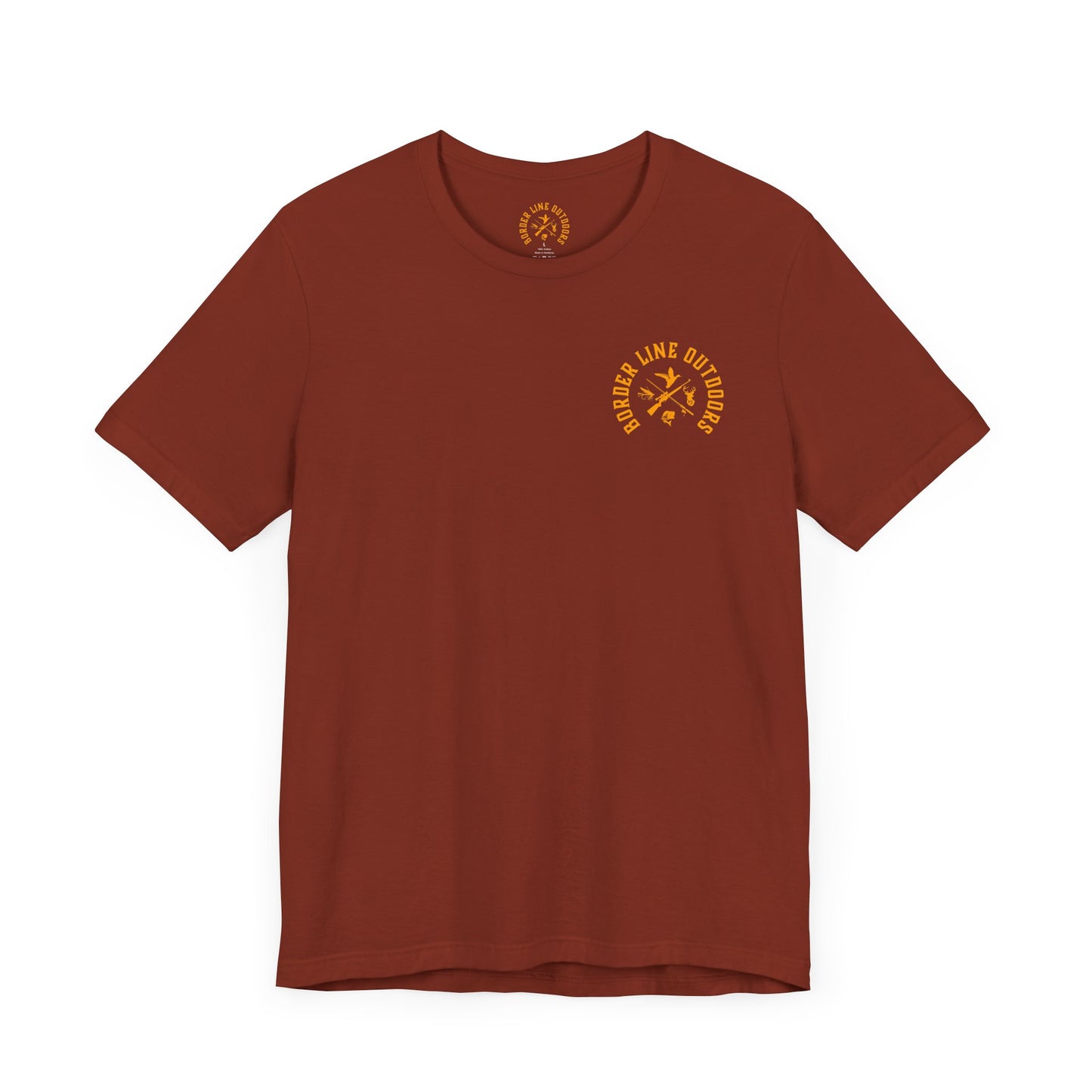 #TeamBLO Tee Orange Lettering