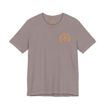 #TeamBLO Tee Orange Lettering