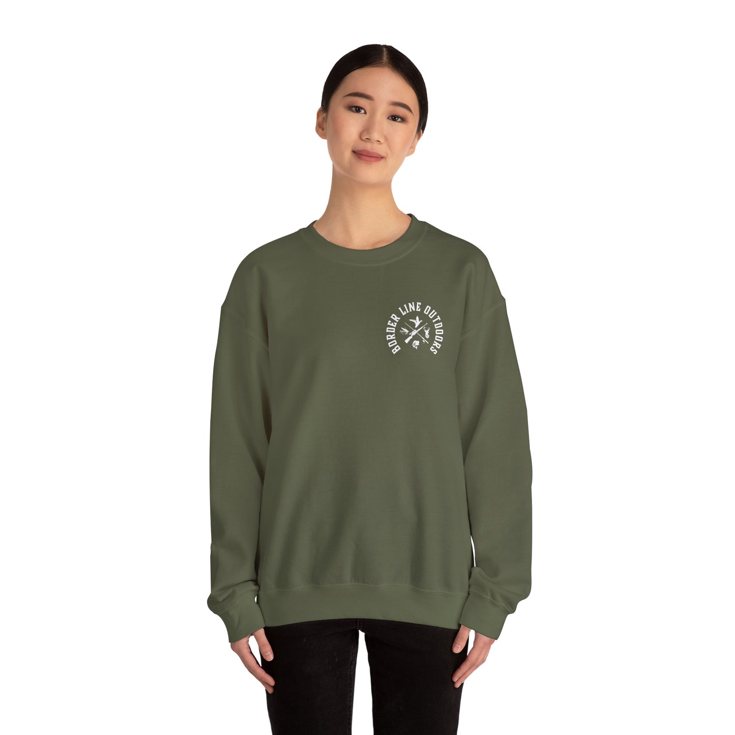 Border Line Outdoors Crewneck Sweatshirt