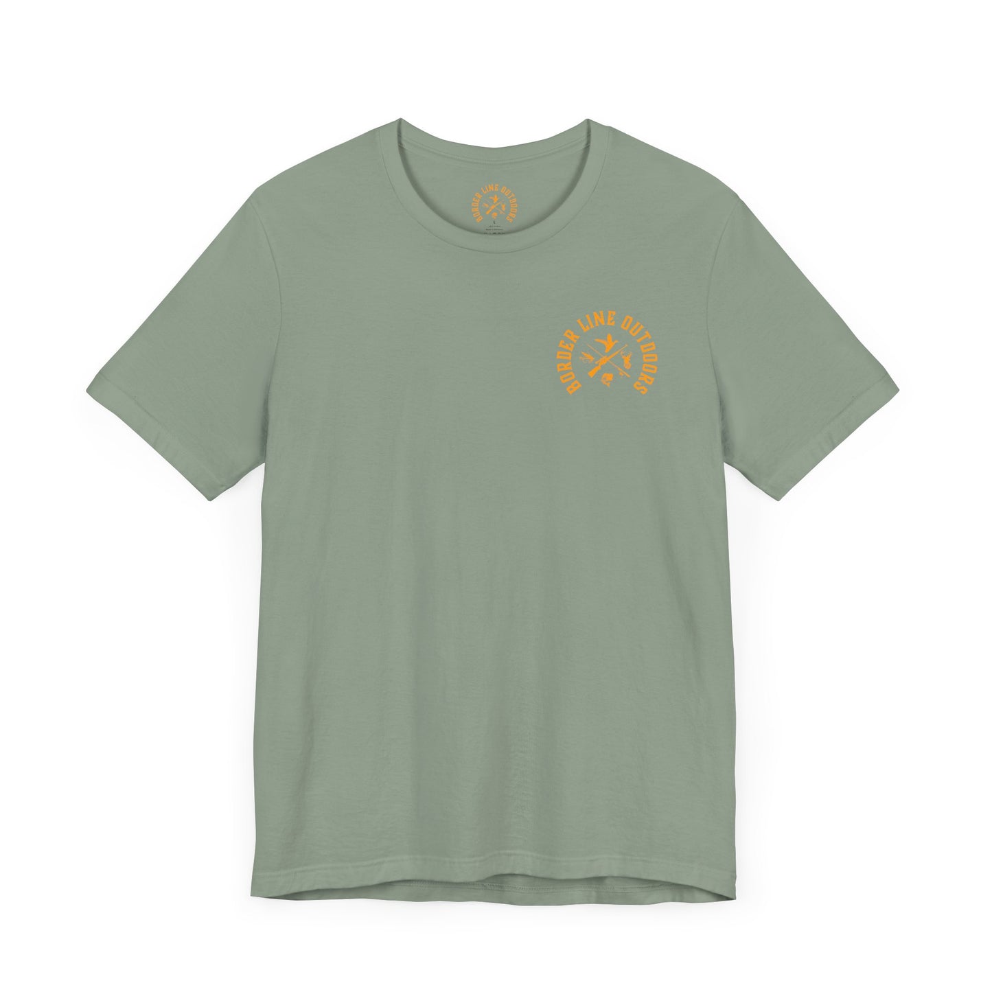 #TeamBLO Tee Orange Lettering