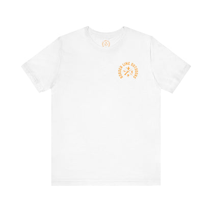 #TeamBLO Tee Orange Lettering