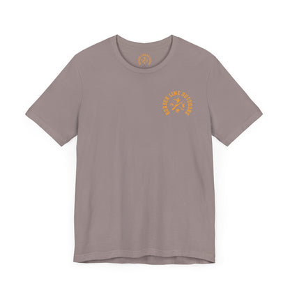 #TeamBLO Tee Orange Lettering