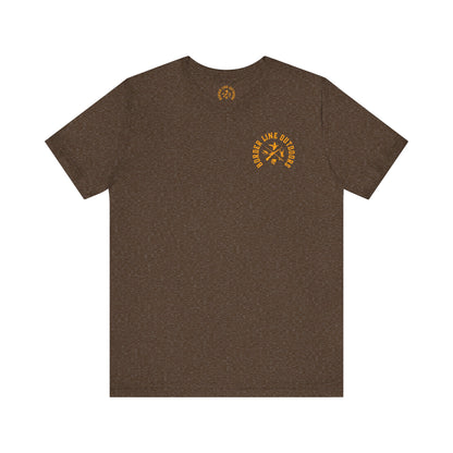 #TeamBLO Tee Orange Lettering