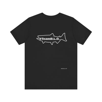 #TeamBLO White Lettering T-Shirt