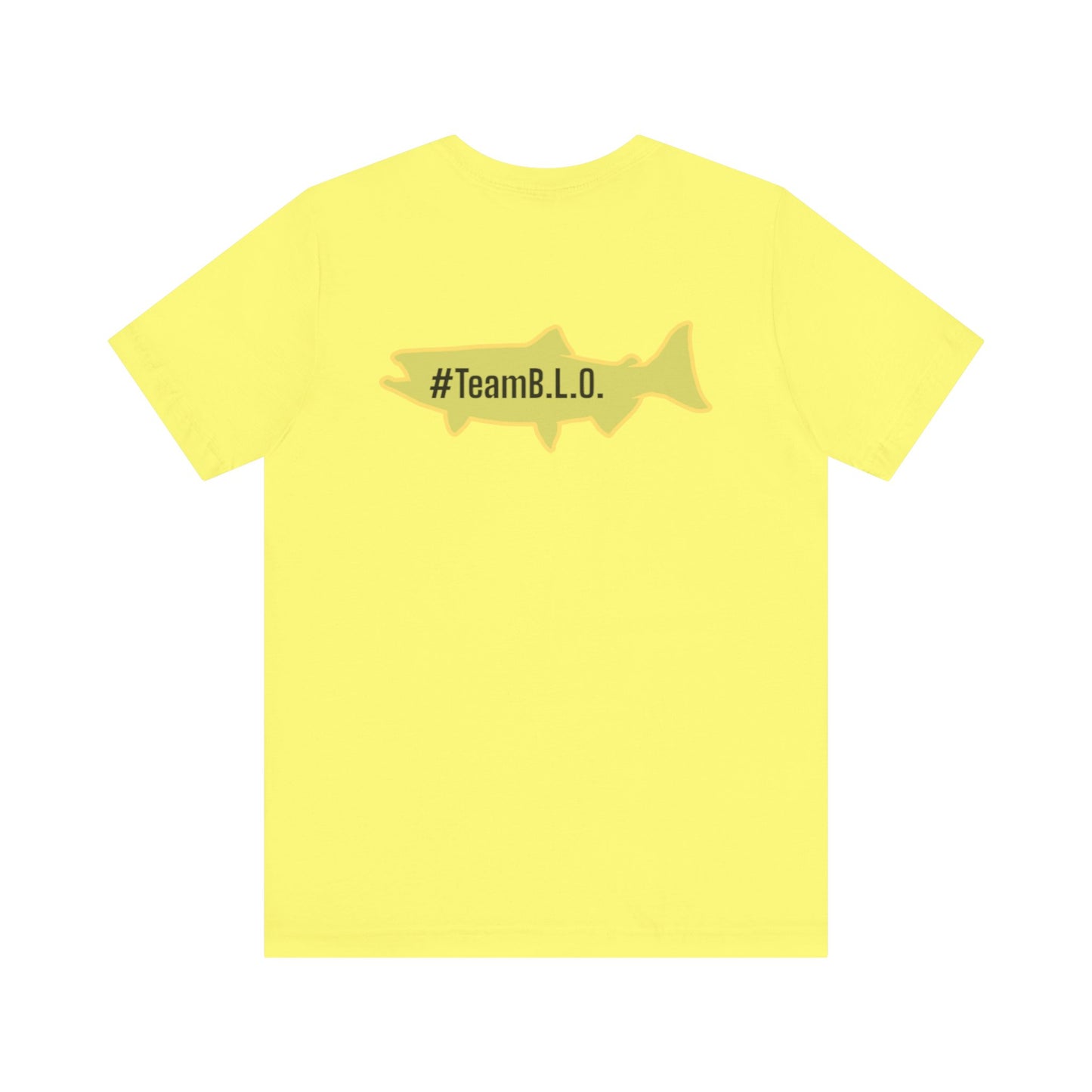 #TeamBLO T-Shirt Black Lettering