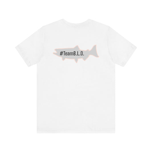 #TeamBLO T-Shirt Black Lettering