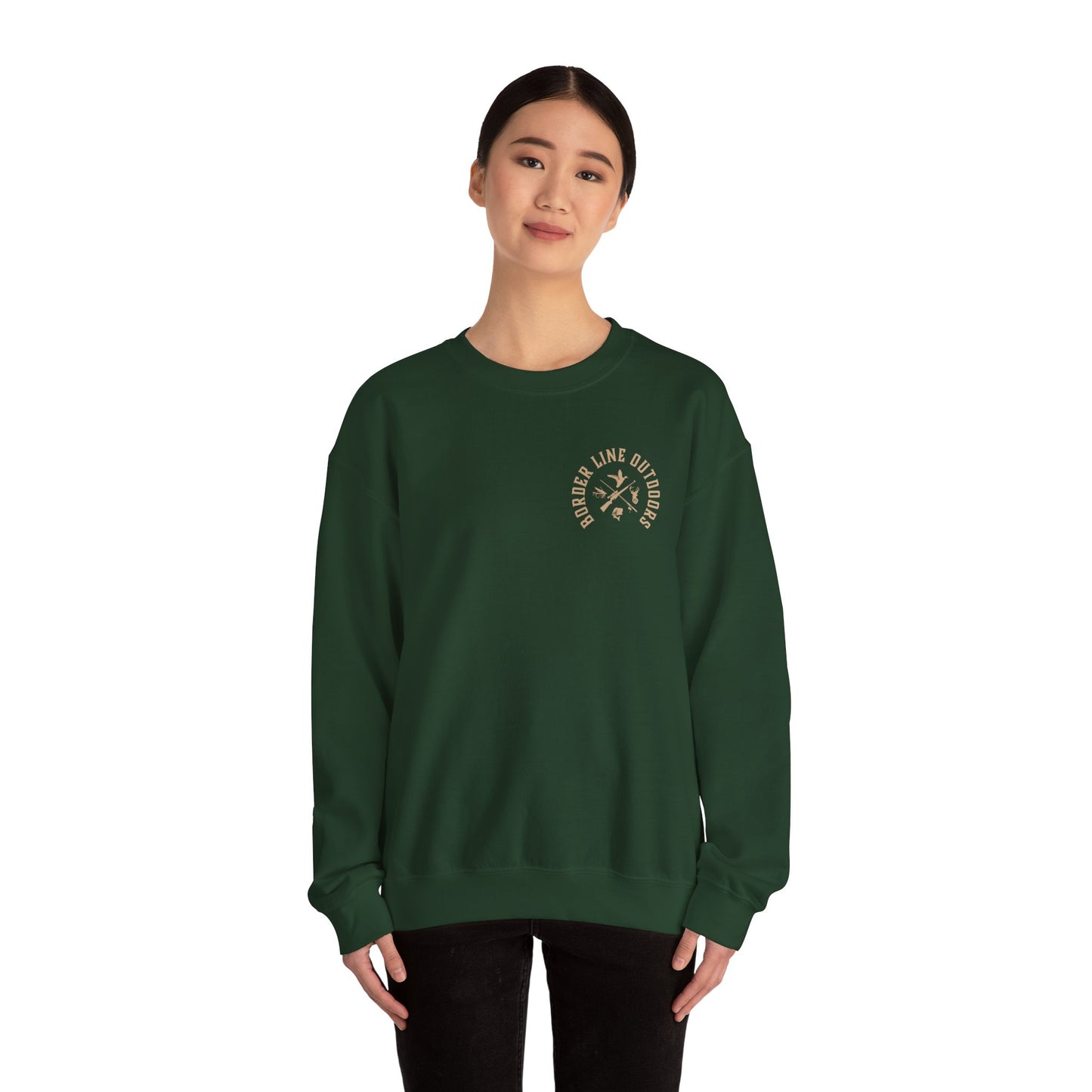 Border Line Outdoors Crewneck Sweatshirt