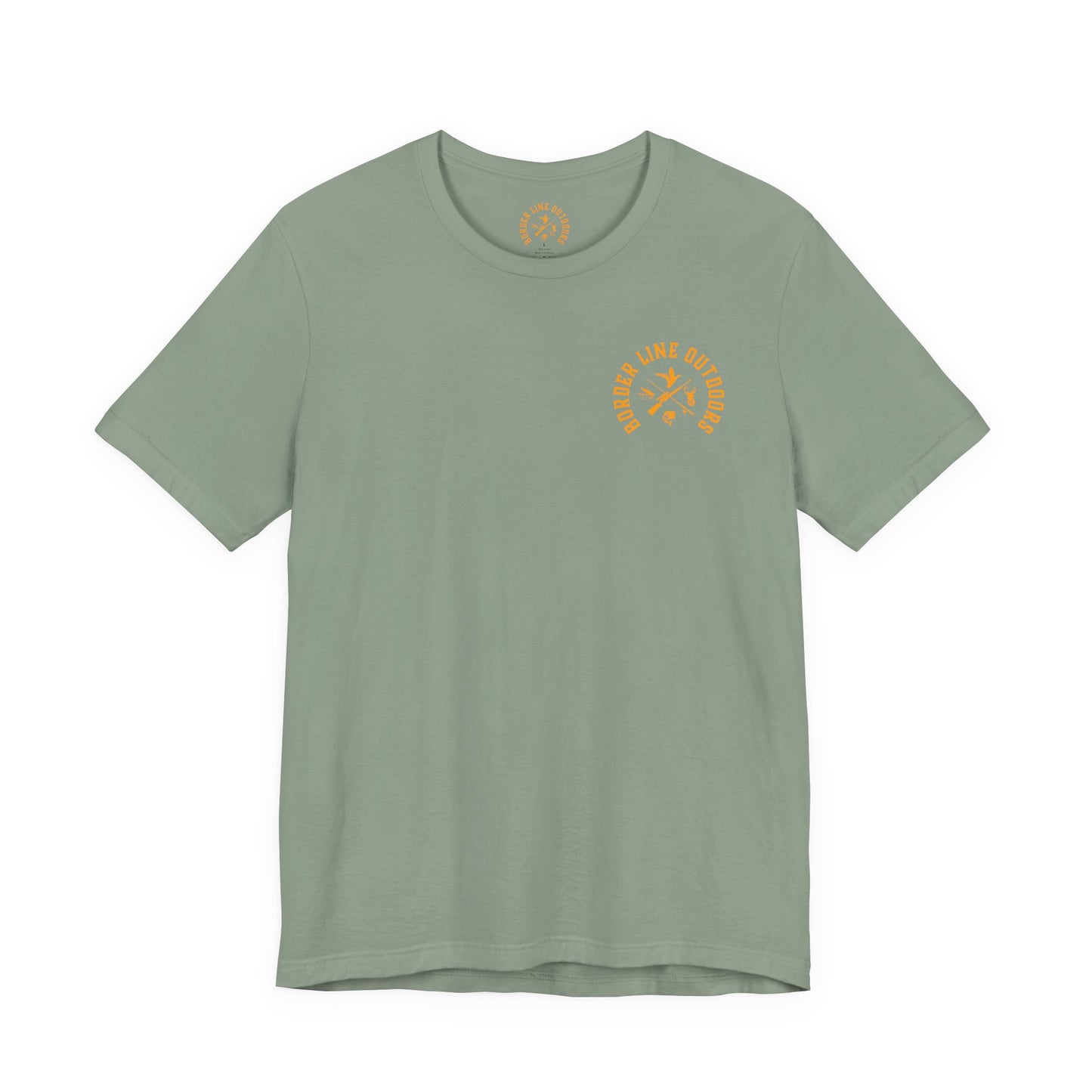 #TeamBLO Tee Orange Lettering