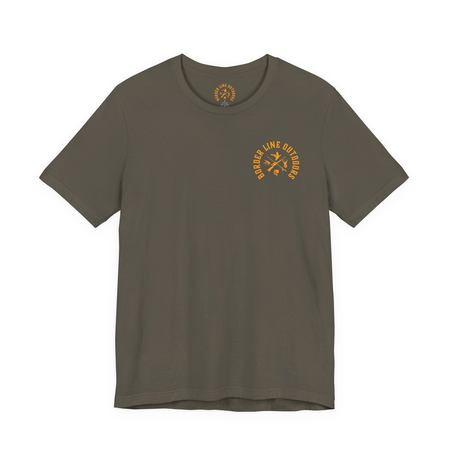 #TeamBLO Tee Orange Lettering