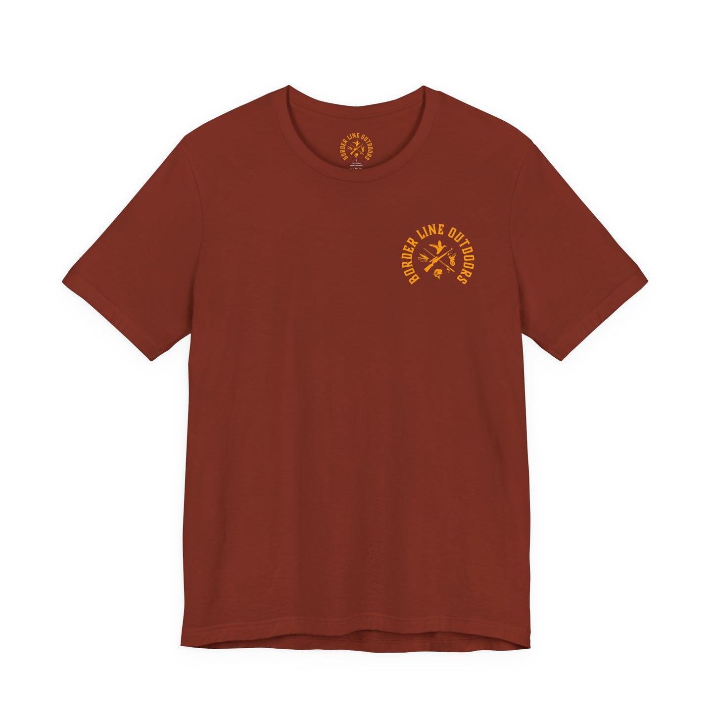 #TeamBLO Tee Orange Lettering
